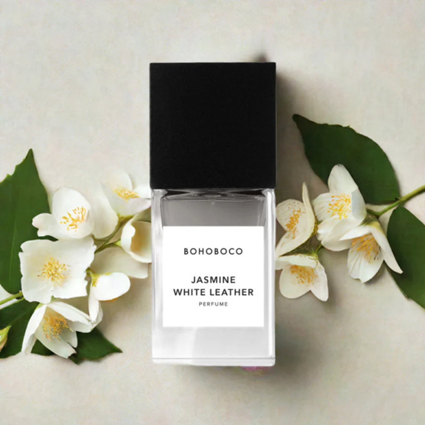 Jasmine White Leather